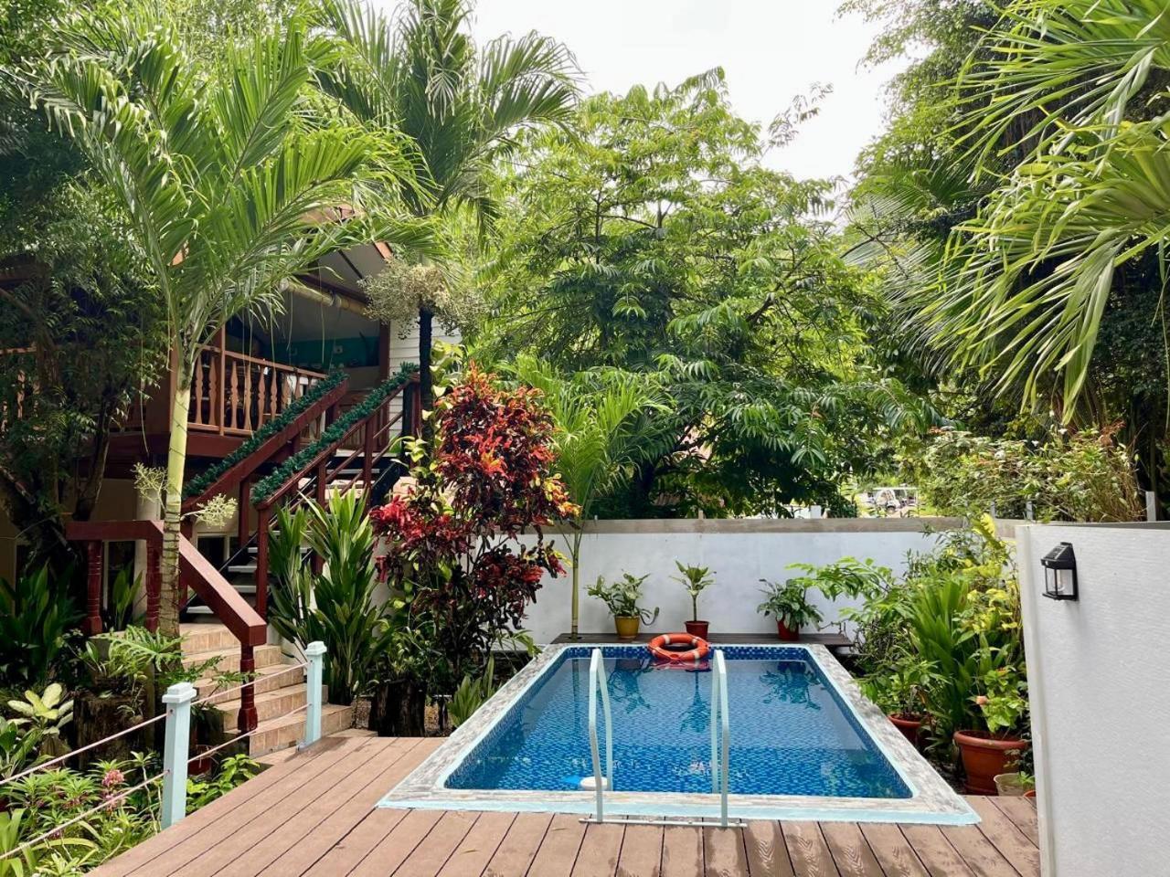 Belle Des Iles Acomodação com café da manhã La Digue Exterior foto